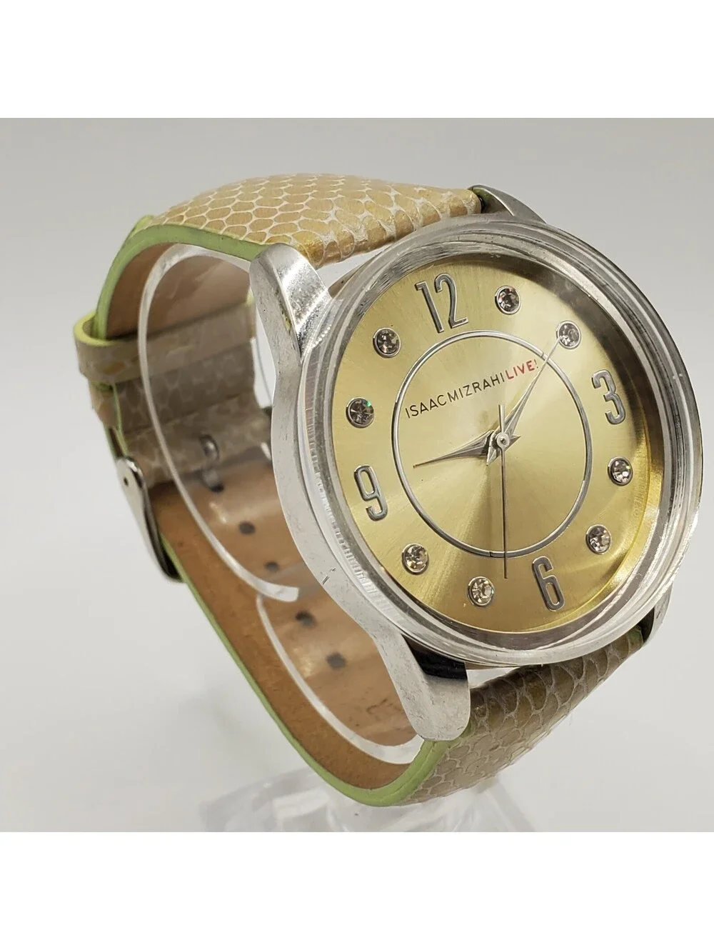 Isaac Mizrahi Live Womens Watch Watch 37mm New Battery